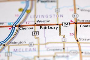 Leie bil Fairbury, IL, USA - Amerikas forente stater