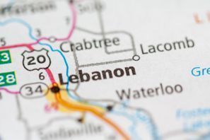 Leie bil Lebanon, OR, USA - Amerikas forente stater