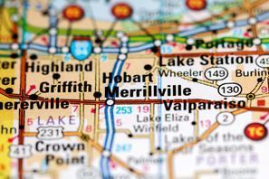 Leie bil Merrillville, IN, USA - Amerikas forente stater
