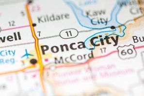 Leie bil Ponca City, OK, USA - Amerikas forente stater