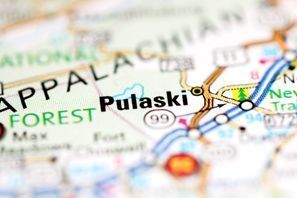 Leie bil Pulaski, VA, USA - Amerikas forente stater